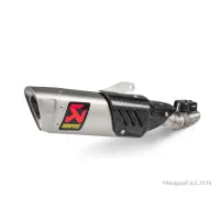 AKRAPOVIC Yamaha R6 2017-25 Slip-On Line (Titanio)
