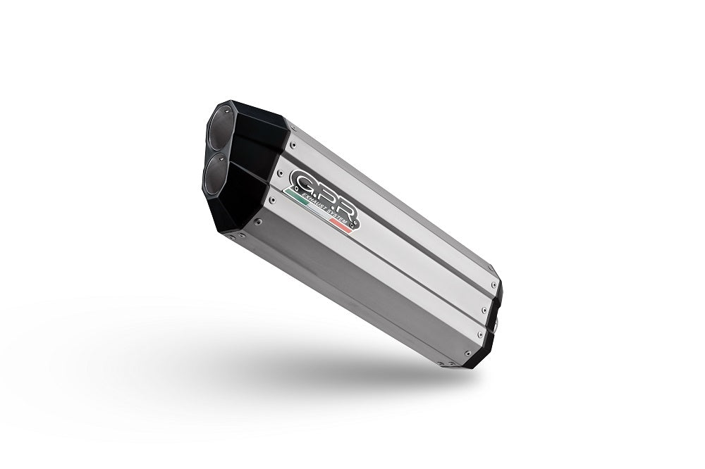 SCARICO GPR BMW F 750 GS 2021/2024 E5 HYPER SONIC TITANIUM