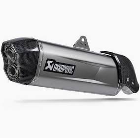 AKRAPOVIC Aprilia Tuareg 660 2022-23 Slip-On Line (Titanium)