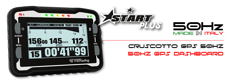 PZ RACING START PLUS CRUSCOTTO MULTIFUNZIONE GPS 50HZ