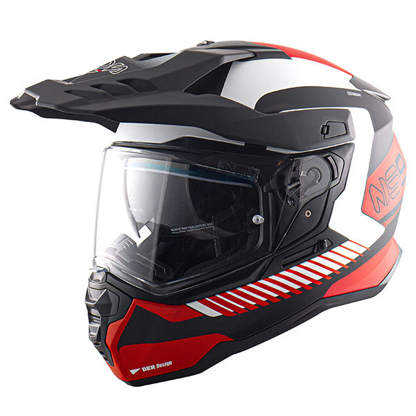 CASCO NOS NS-9 MIRAGE RED MATT