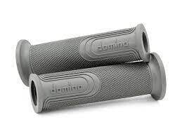 PAIR OF DOMINO STYLE OPEN GRAY GRIPS