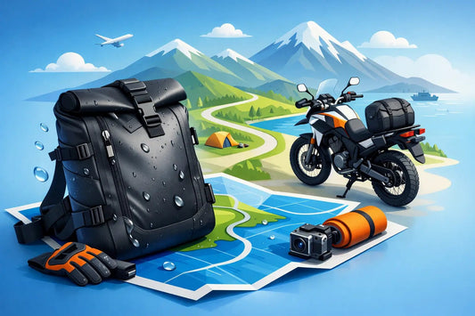 I migliori zaini moto impermeabili per ogni viaggio - Race Moto Shop