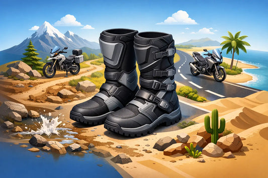 Migliori stivali moto adventure per ogni terreno