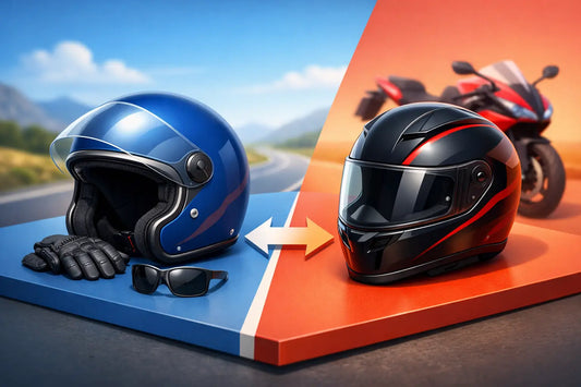 Casco jet o integrale: quale scegliere in moto
