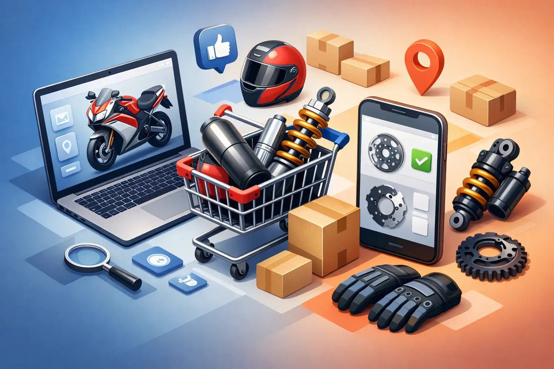 Ricambi moto online: come scegliere bene - Race Moto Shop