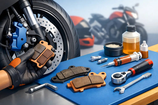 Come cambiare pastiglie freno moto bene - Race Moto Shop