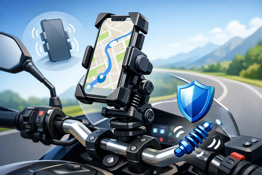 Supporto telefono moto antivibrazione: come sceglierlo - Race Moto Shop