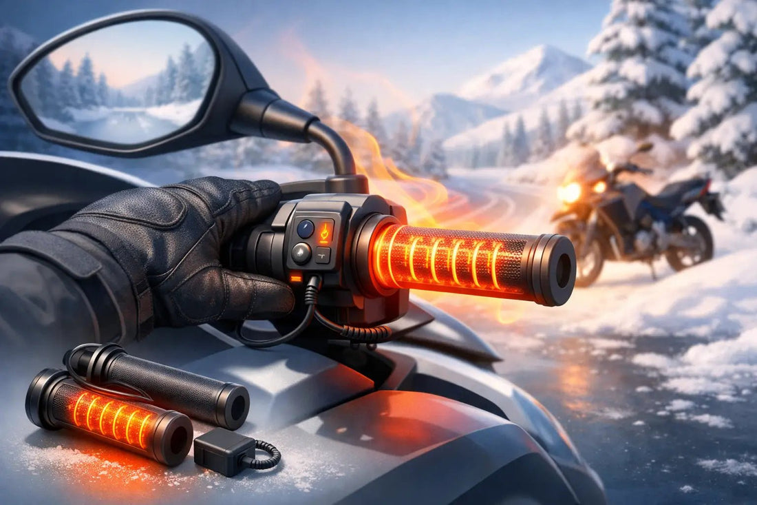 Manopole riscaldate per moto inverno: come sceglierle - Race Moto Shop