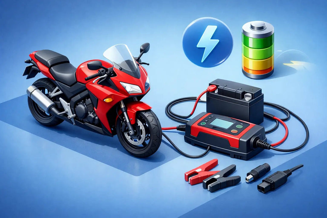 Come scegliere un caricabatteria moto giusto - Race Moto Shop