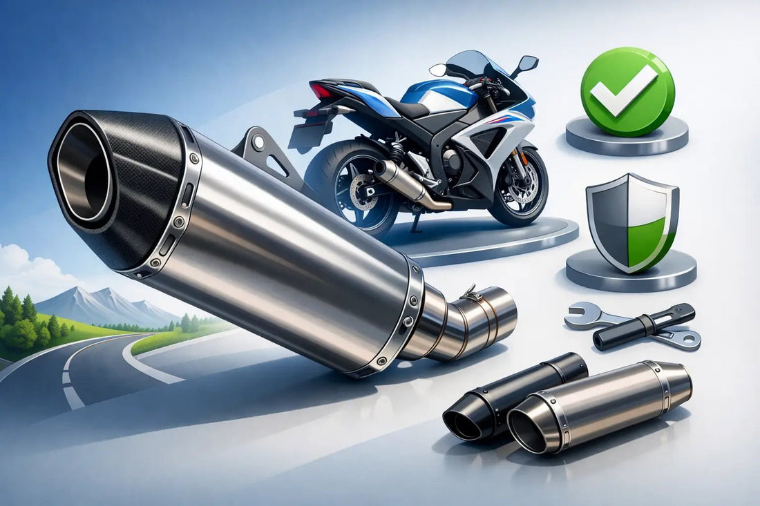 Scarico moto omologato migliore: come sceglierlo - Race Moto Shop