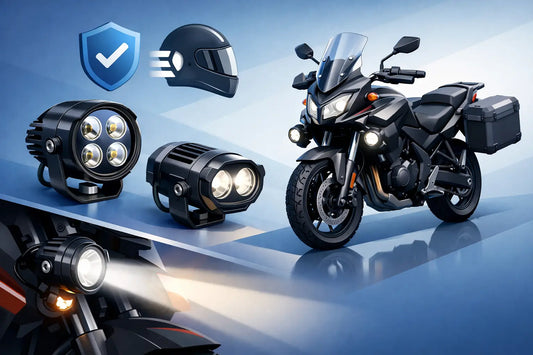 Faretti led moto omologati: come sceglierli