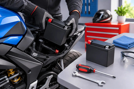 Come sostituire batteria moto gel in sicurezza