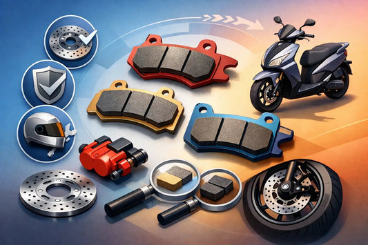 Come scegliere le pastiglie freno scooter - Race Moto Shop