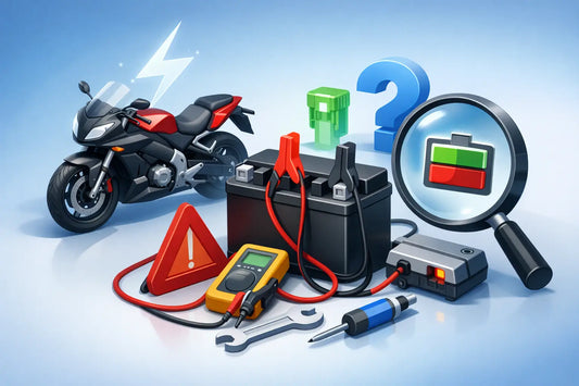 Batteria moto non parte: cosa controllare