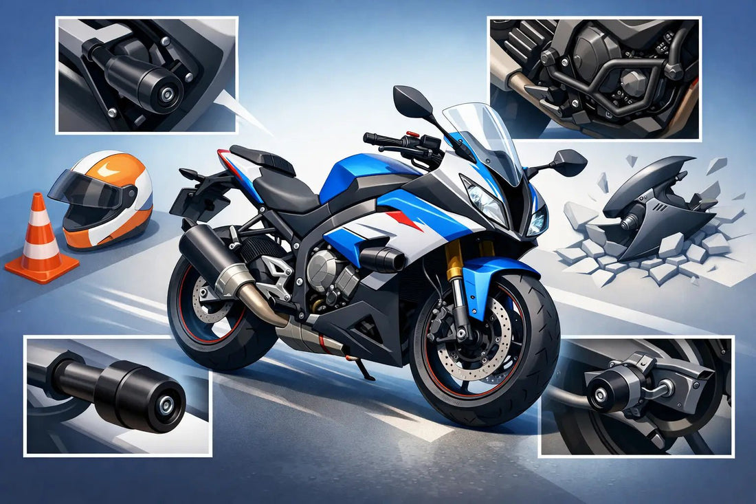 Guida alle protezioni anticaduta moto efficaci - Race Moto Shop