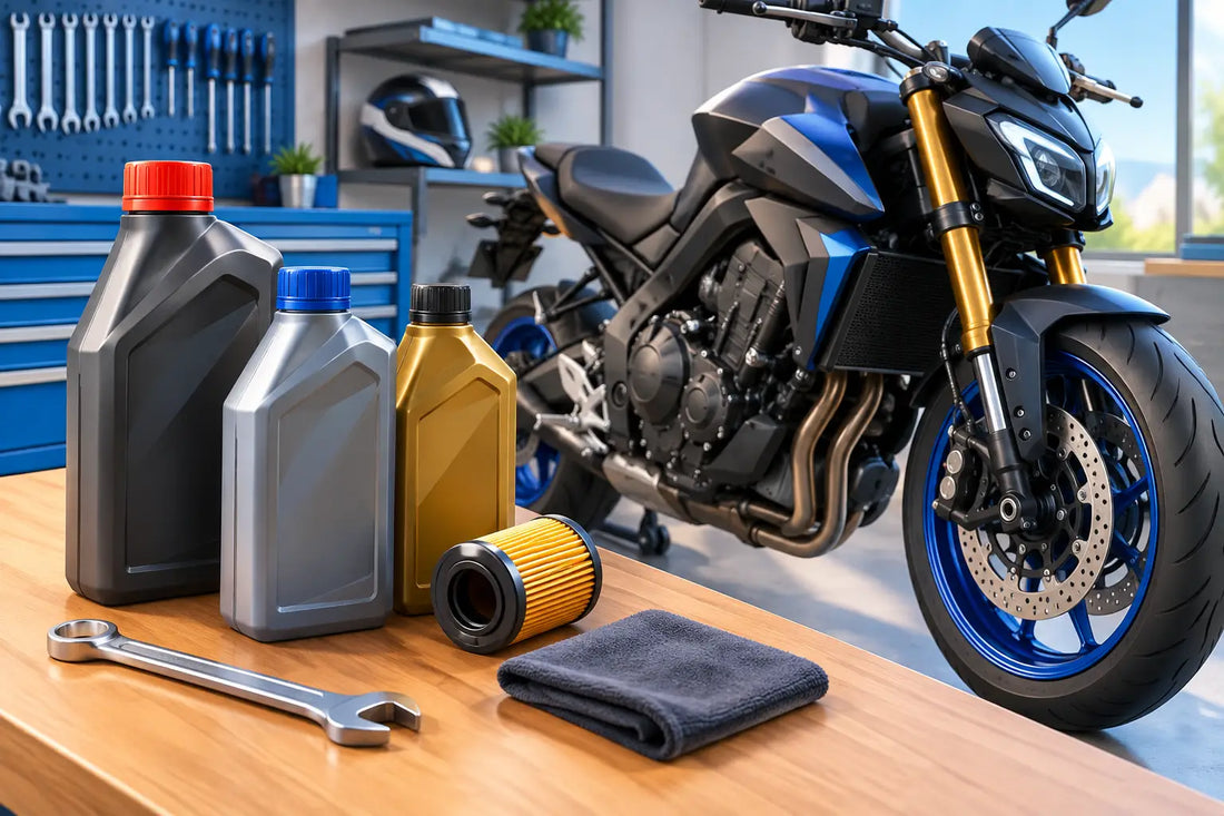 Lubrificanti moto: scelta e uso corretto
