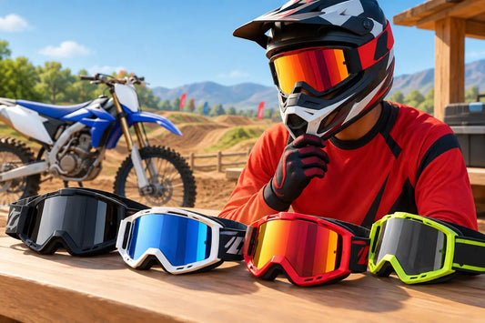 Come scegliere occhiali motocross in pista - Race Moto Shop
