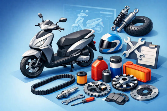 Guida ricambi manutenzione scooter 125 pratica - Race Moto Shop