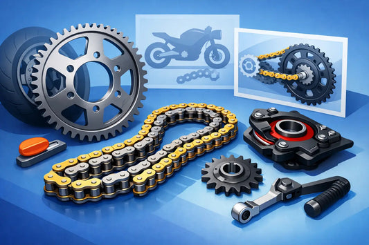 Guida kit trasmissione moto: come scegliere