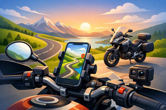 I migliori supporti smartphone moto per viaggiare - Race Moto Shop