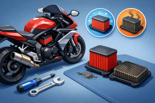 Quando cambiare filtro aria moto davvero - Race Moto Shop
