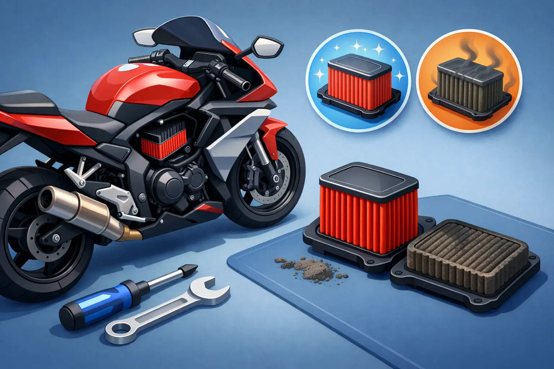 Quando cambiare filtro aria moto davvero