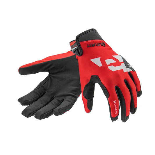 ELEVEIT Guanti X LEGEND 23 GLOVES Off-Road Red/White/Black