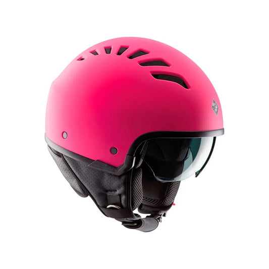 TUCANO URBANO Casco Demi-jet EL'FRESH Fucsia Opaco