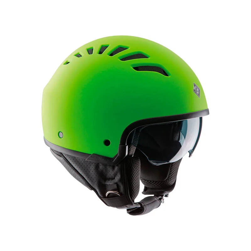 TUCANO URBANO Casco Demi-jet EL'FRESH Verde Granny Opaco