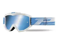 PROGRIP Goggle 3201-101 FL - White, Mirror Lens 