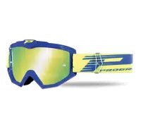 PROGRIP Maschera 3201-104 FL - Blu, Lente a Specchio