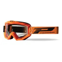 PROGRIP Maschera 3201-166 - Arancio Fluo - Trasparente