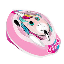 MVTEK Casco Junior UNICORNO Rosa - Taglia S (48/52cm)