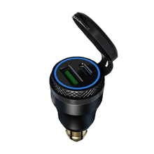 TECNOGLOBE Adattatore USB/USBC Doppia us