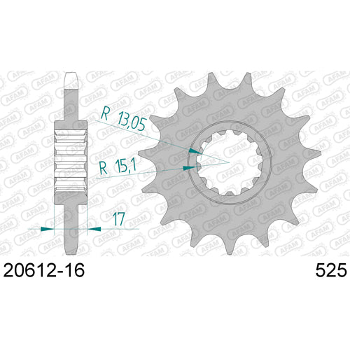 Pignone AFAM 20612-16 passo 525