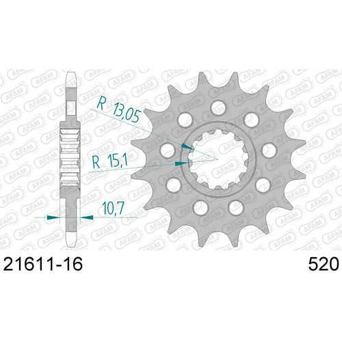 Pignone AFAM 21611-16 passo 520