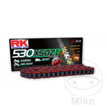 RK X-RING ROSSA 530XSOZ1/110 CATENA APERTA CON RIVETTO A BATTUTA