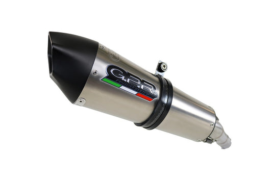 GPR EXHAUST COMPATIBLE WITH VOGE VALICO 650 DSX 2021-2022, GP EVO4 TITANIUM, APPROVED EXHAUST SILENCER, SUPPLIED WITH REMOVABLE DB KILLER, CATALYST AND COLLECTOR