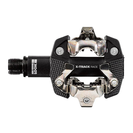 LOOK Pedali X-TRACK RACE in Composito Nero con Tacchette SPD