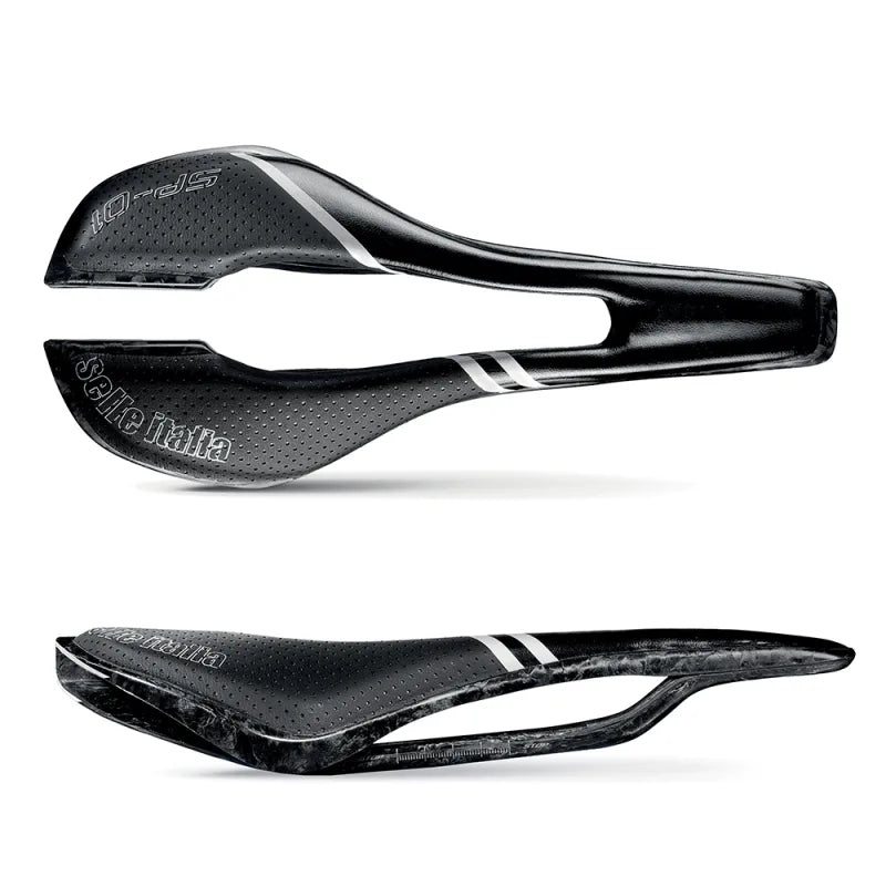 SELLE ITALIA Sella 130x286m SP01 TEKNO (S3) Superflow Nero - 125gr