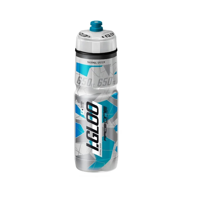 RACEONE Borraccia Termica 650ml IGLOO 2.0 Blu Cielo