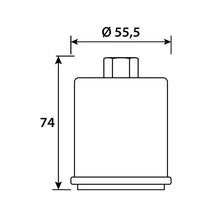 HOKIO Filtro Olio APRILIA-BENELLI-GILERA-PIAGGIO LIBERTY (OK183)
