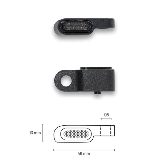 TAAC  FR08 - Frecce LED per Specchio - Lente Fumé