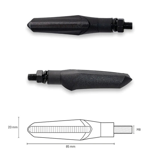 TAAC FR09 - Frecce LED Sequenziali - Lente Fumé