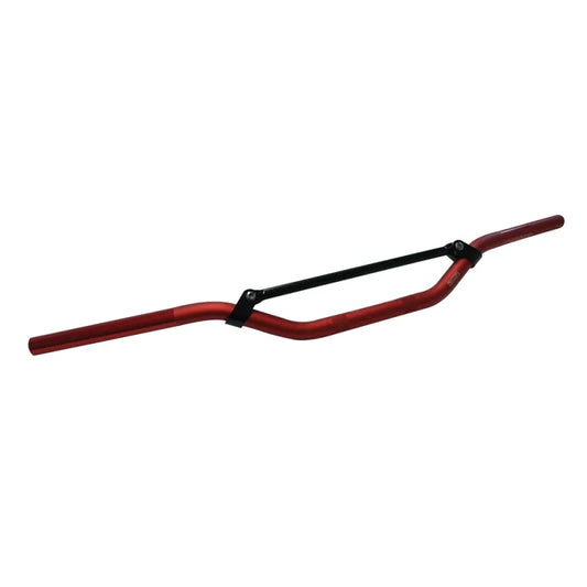 BCR Manubrio Cross Ø 22,2mm - Rosso con Traversino (Rialzo 51,1mm)