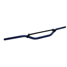 BCR Cross Handlebar Ø 22.2mm - Blue with Crossbar (Rise 51.1mm) 