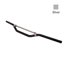 BCR Cross Handlebar Ø 22.2mm - Silver with Crossbar (Rise 71.6mm) 