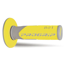 PROGRIP Mx Grips 801-289 - Double Density - Grey/Yellow Without Hole 