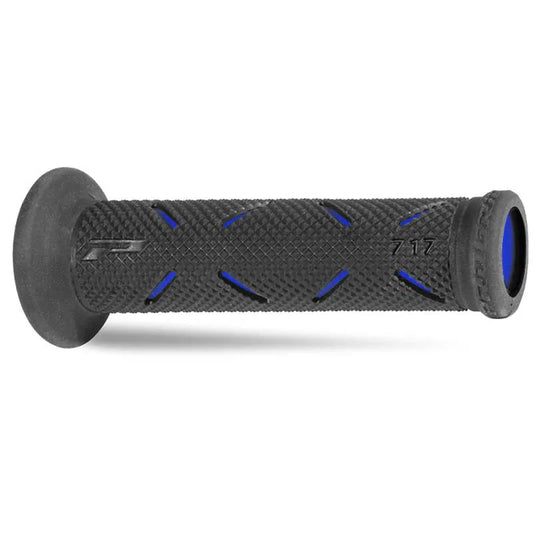 PROGRIP Road Grips 717-OERA-150 - GP Racing - Blue/Black With Hole 